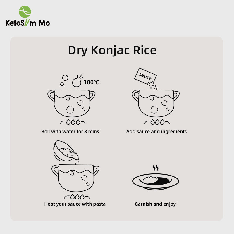 Pasto Sano Konjac Dry Rice